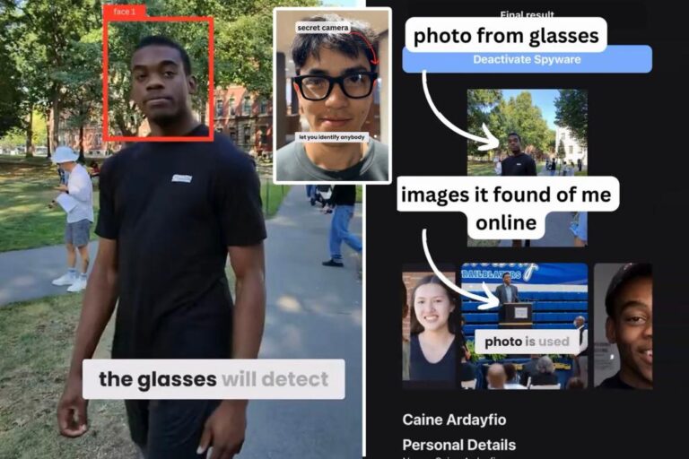 Scary look at how Meta's smart glasses can reveal personal details about strangers on the street - even home addresses

