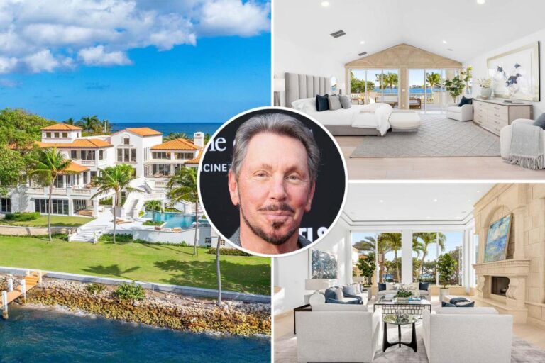 Exclusive | Luxury Florida property lists for a whopping $26 million — and includes membership at billionaire Larry Ellison's exclusive resort

