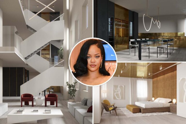 Rihanna's former NYC penthouse, and two others in the same building, will hit the auction block

