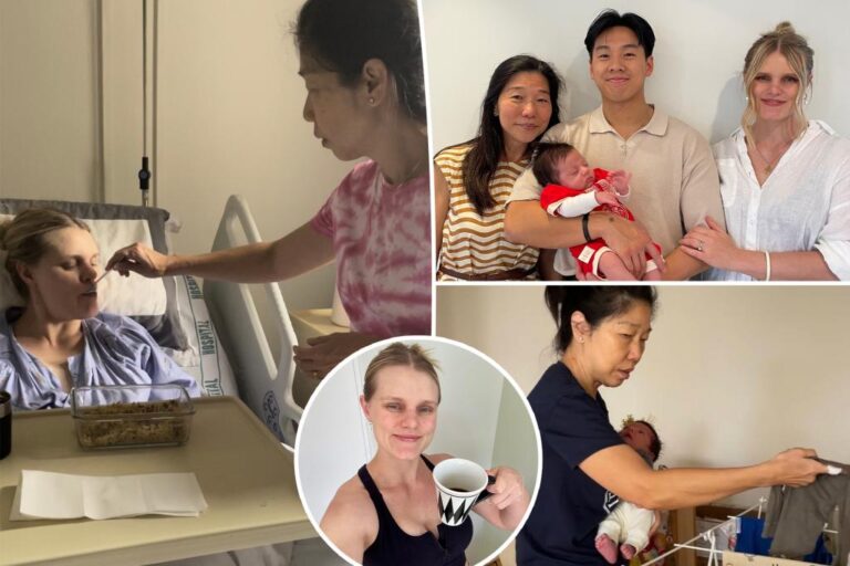 I did 30 days of isolation after giving birth - I didn't shower and my mother-in-law cooked

